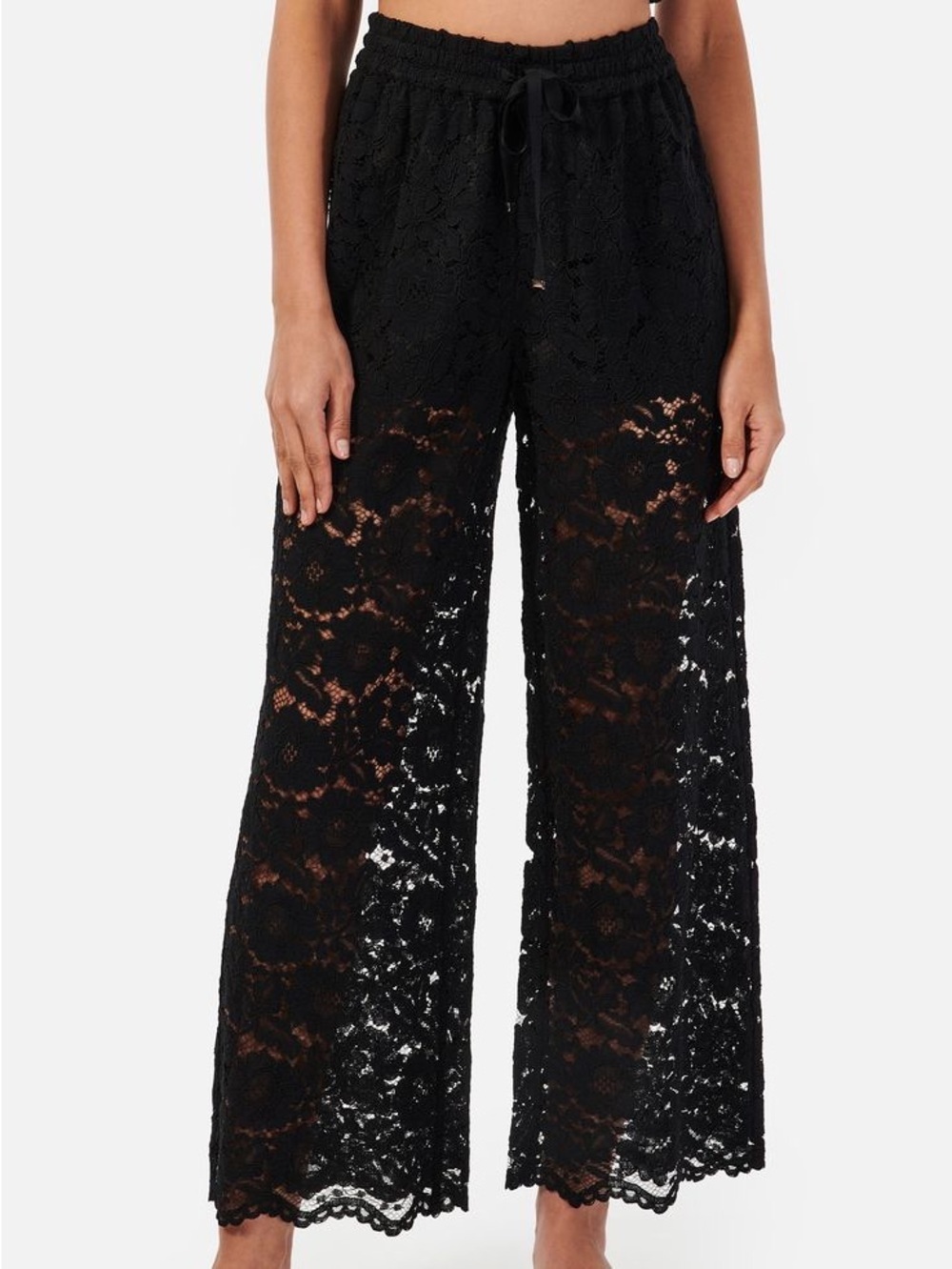 NWT Cami NYC Dara Pant Black Lace Size Medium